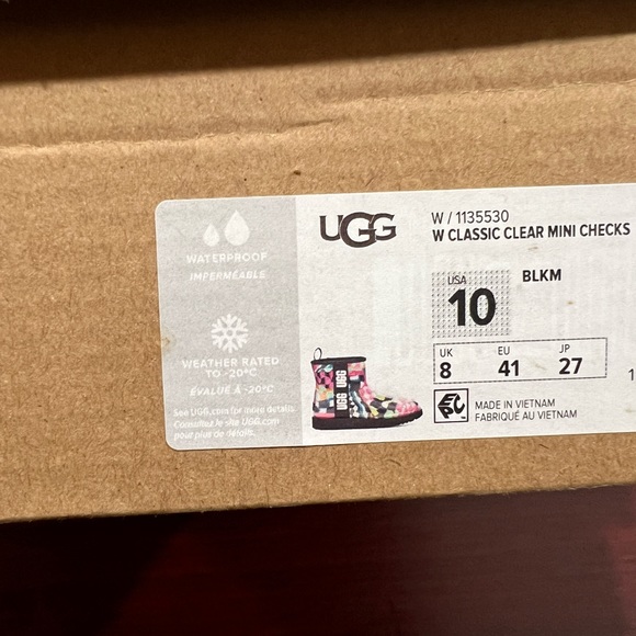Ugg, Women, Classic Clear Mini, 1113190, Mini Checks - Picture 9 of 12